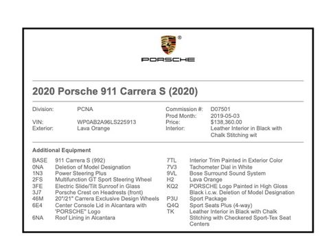 Used 2020 Porsche 911 Carrera S image 25