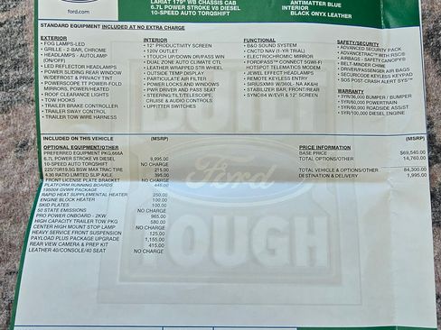 Used 2024 Ford F550 4x4 Crew Cab Super Duty image 21