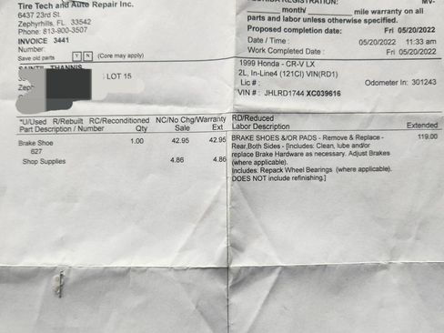 Used 1999 Honda CR-V LX image 9