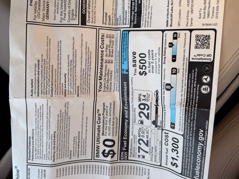 Used 2019 BMW 530e w/ Convenience Package image 8