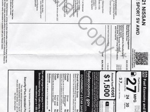 Used 2021 Nissan Rogue Sport SV image 18