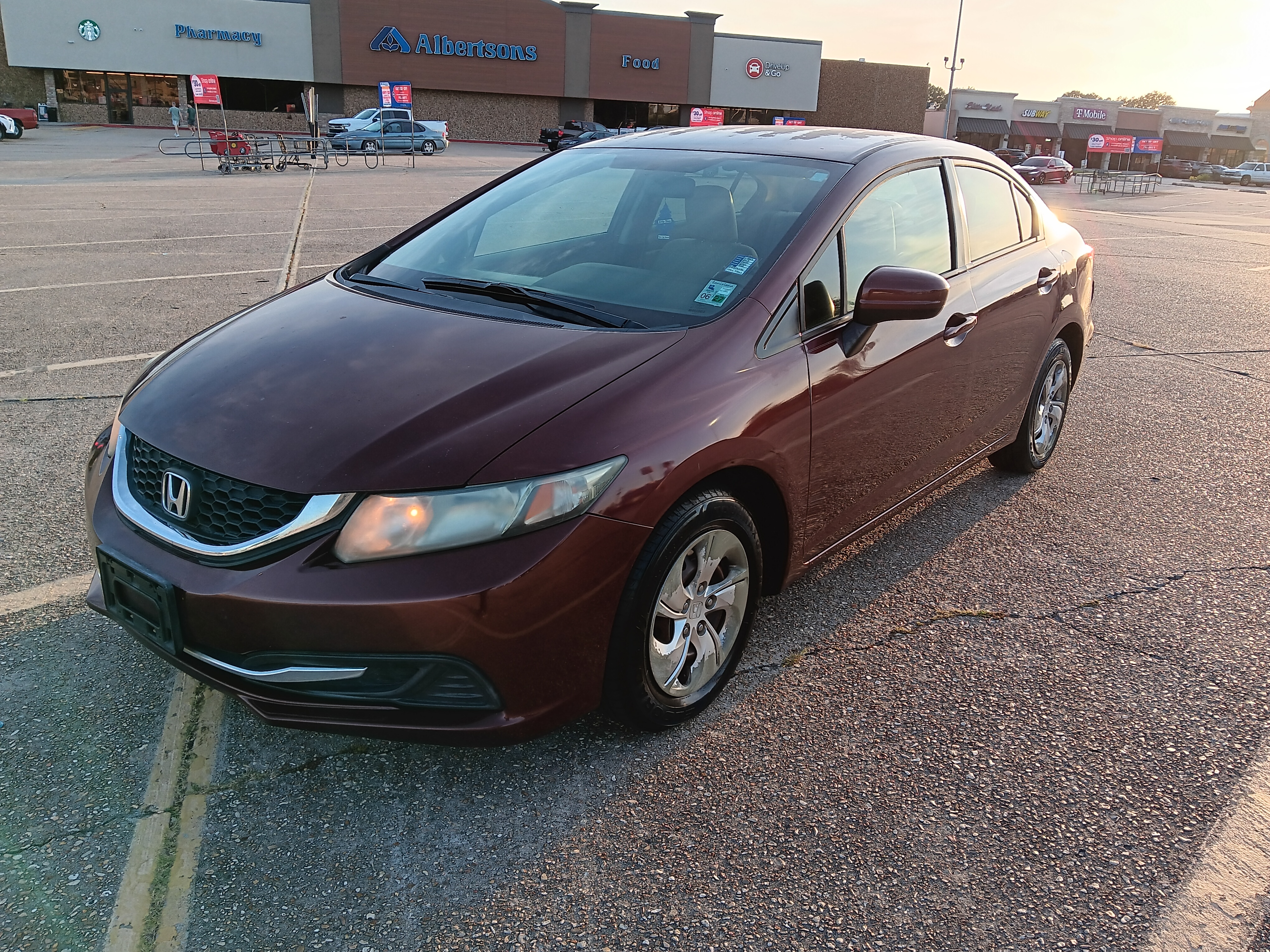 Used 2015 Honda Civic LX image 1