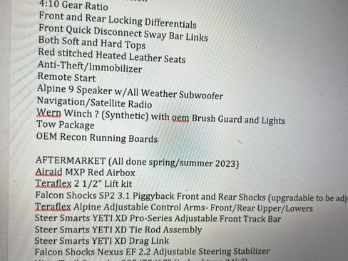 Used 2017 Jeep Wrangler Unlimited Rubicon image 14