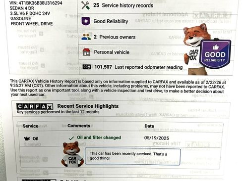 Used 2008 Toyota Avalon XL image 10