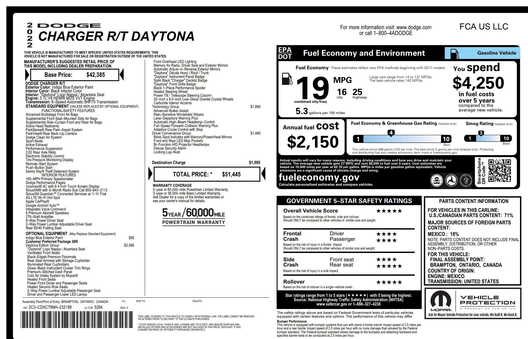 Used 2022 Dodge Charger R/T w/ Daytona Edition Group RWD image 6