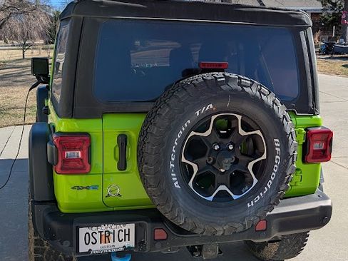 Used 2021 Jeep Wrangler Unlimited Rubicon 4xe w/ Steel Bumper Group image 5