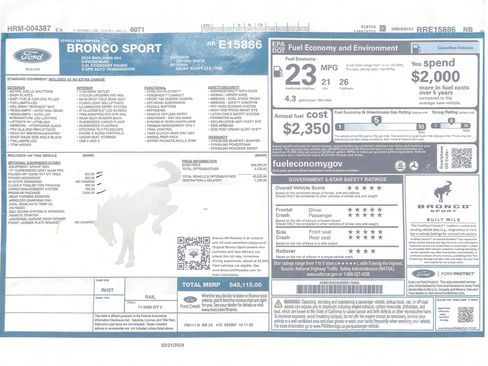 Used 2024 Ford Bronco Sport Badlands w/ Premium Package image 23