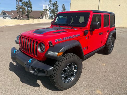 Used 2022 Jeep Wrangler Unlimited Rubicon 4xe image 1