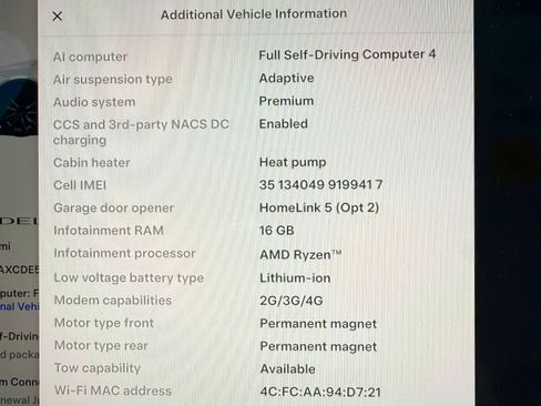 Used 2023 Tesla Model X AWD/4WD image 19