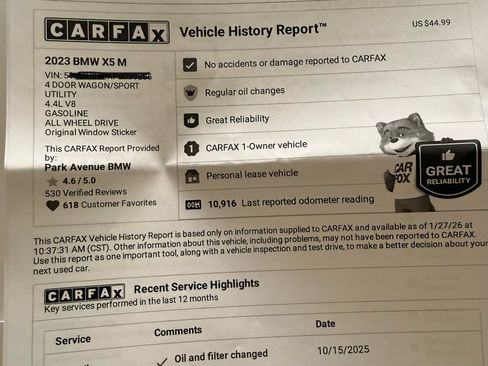 Used 2023 BMW X5 M w/ Competition Package image 13