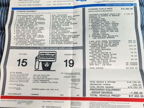 Used 1993 Chevrolet Silverado 1500 2WD Regular Cab image 11