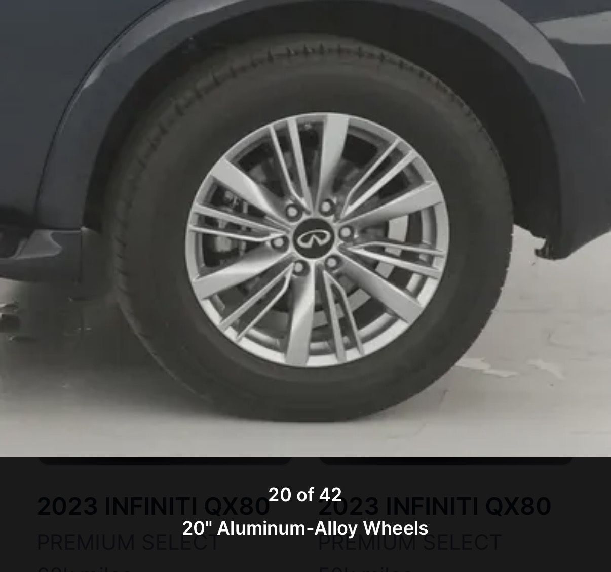 Used 2024 INFINITI QX80 Luxe RWD image 8
