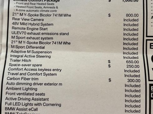 Used 2025 BMW X6 M60i w/ Executive Package image 5
