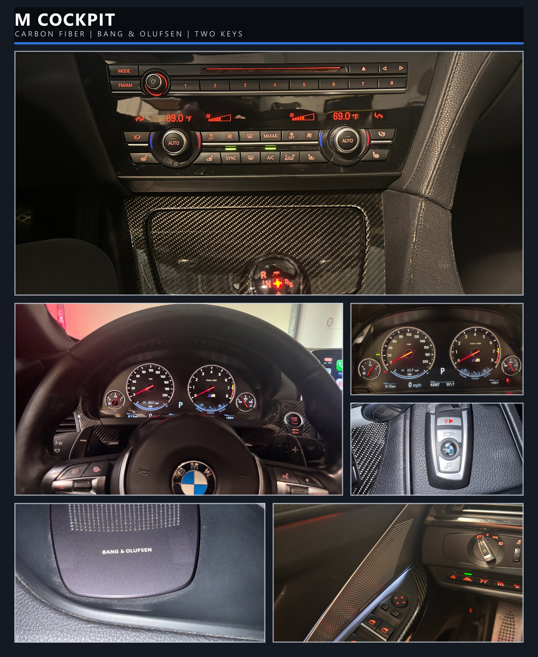 Used 2017 BMW M6 Convertible RWD image 5