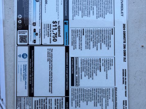 Used 2024 Chevrolet Corvette Z06 image 16