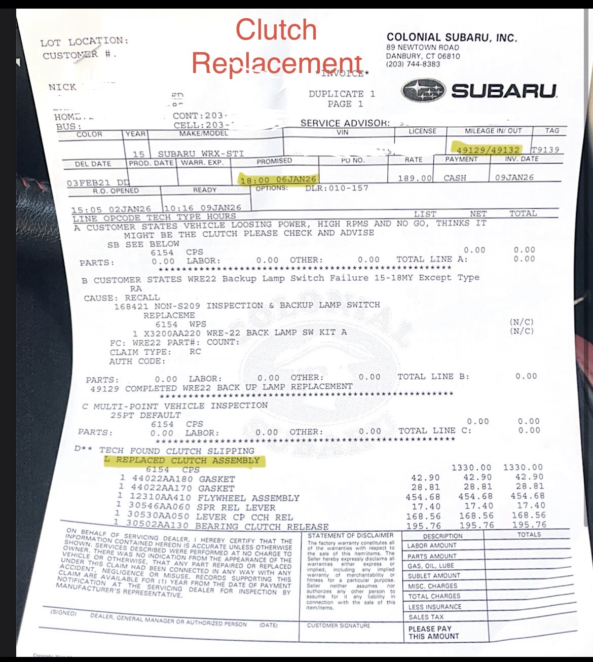 Used 2015 Subaru WRX STI Limited AWD/4WD image 14