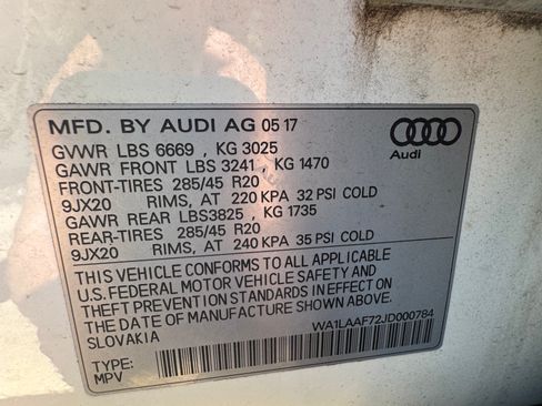 Used 2018 Audi Q7 3.0T Premium Plus w/ Premium Plus Package AWD/4WD image 15