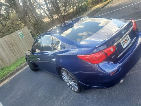 Used 2016 INFINITI Q50 Red Sport 400 image 5