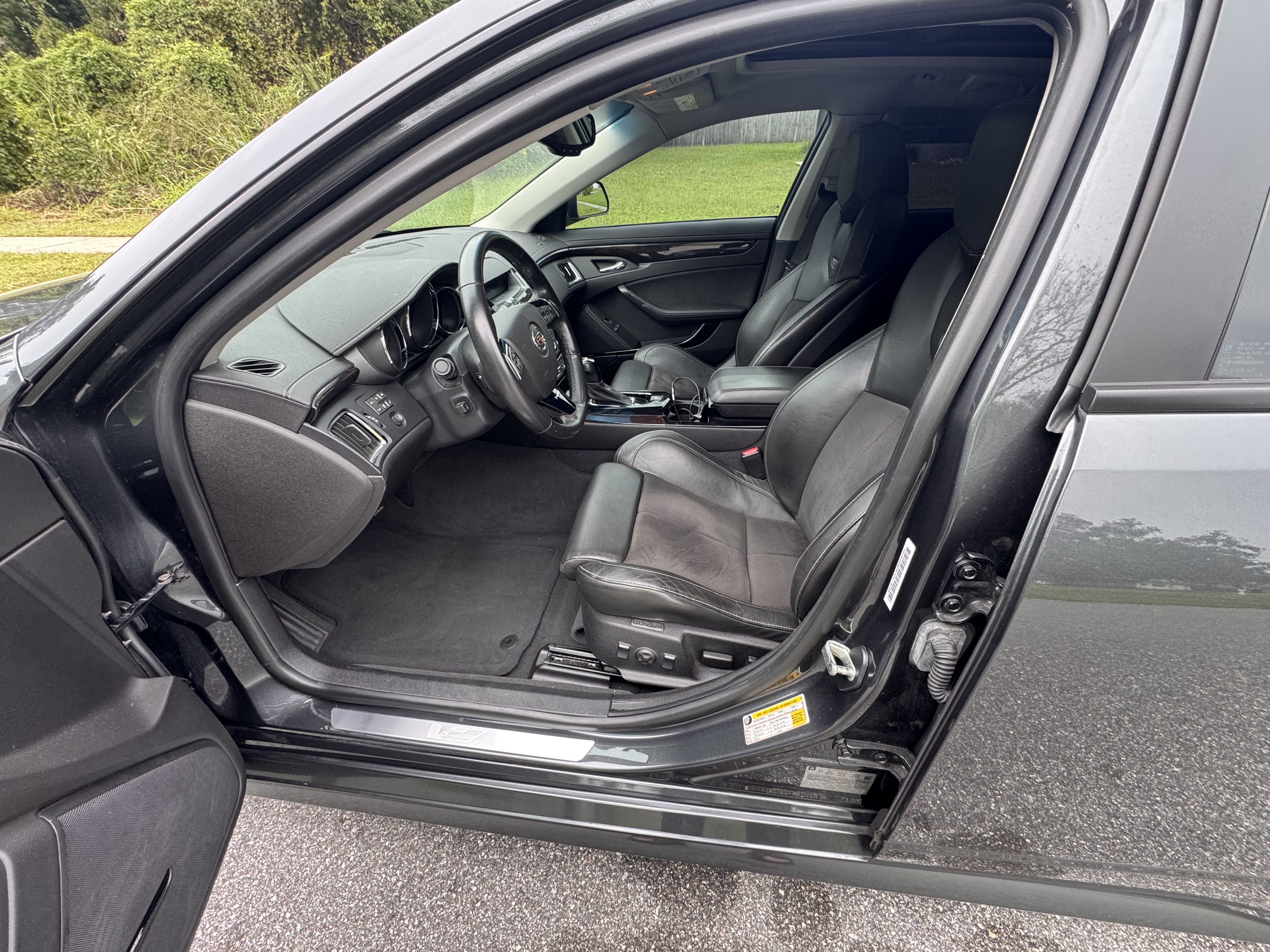 Used 2014 Cadillac CTS V w/ Wood Trim Package RWD image 12