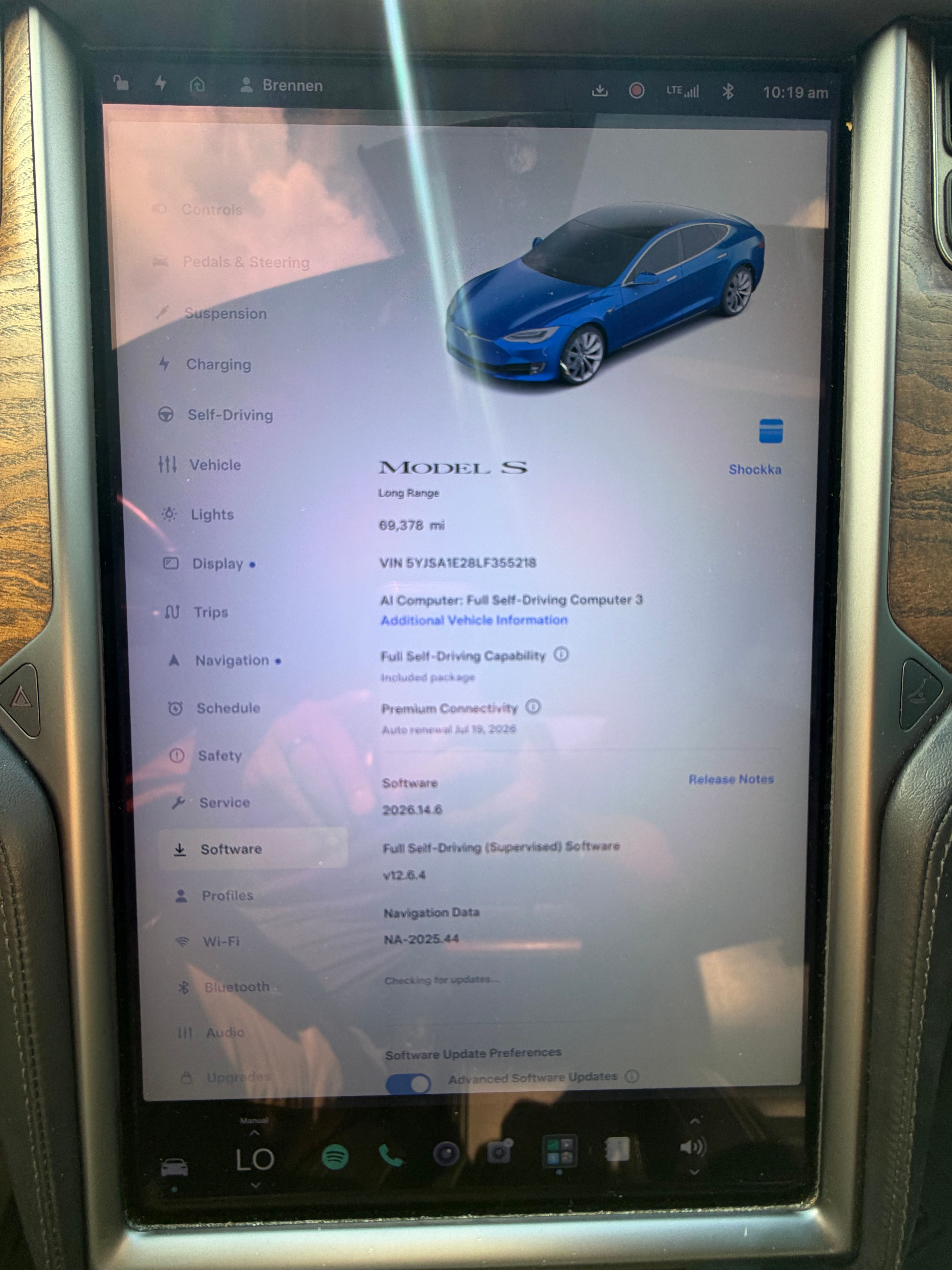 Used 2020 Tesla Model S Long Range Plus AWD/4WD image 4