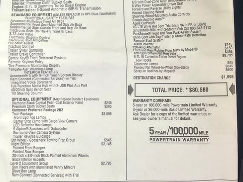 Used 2024 RAM 2500 Big Horn w/ Night Edition image 13