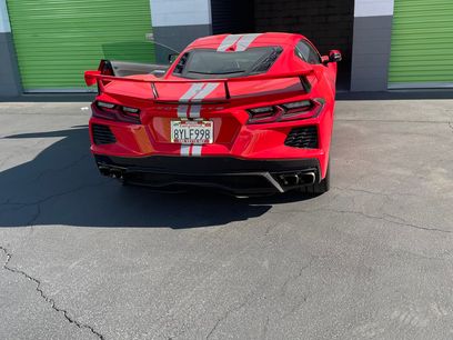 Used 2022 Chevrolet Corvette Stingray Preferred Cpe w/ Chrome Exterior Badge Package