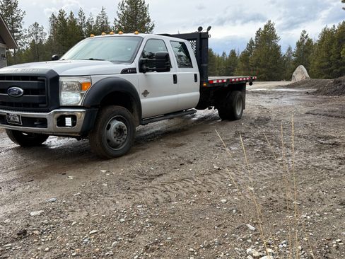 Used 2011 Ford F550 4x4 Crew Cab Super Duty w/ Payload Upgrade Pkg image 1