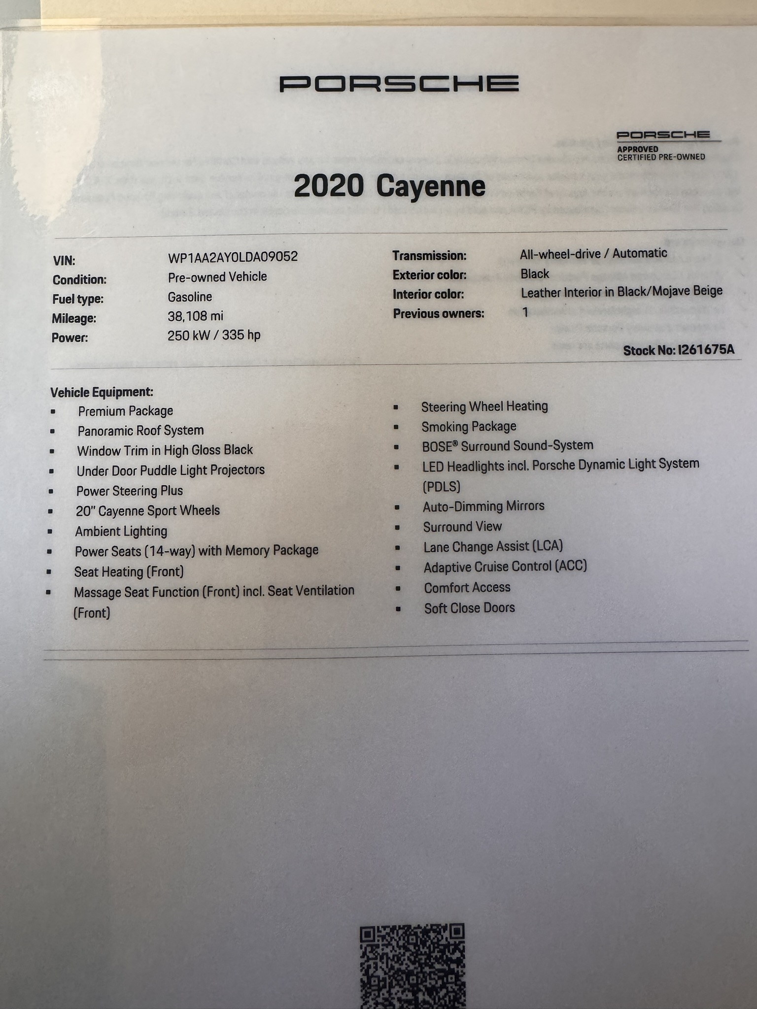 Used 2020 Porsche Cayenne AWD/4WD image 18