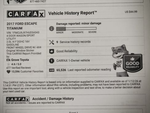 Used 2017 Ford Escape Titanium image 12