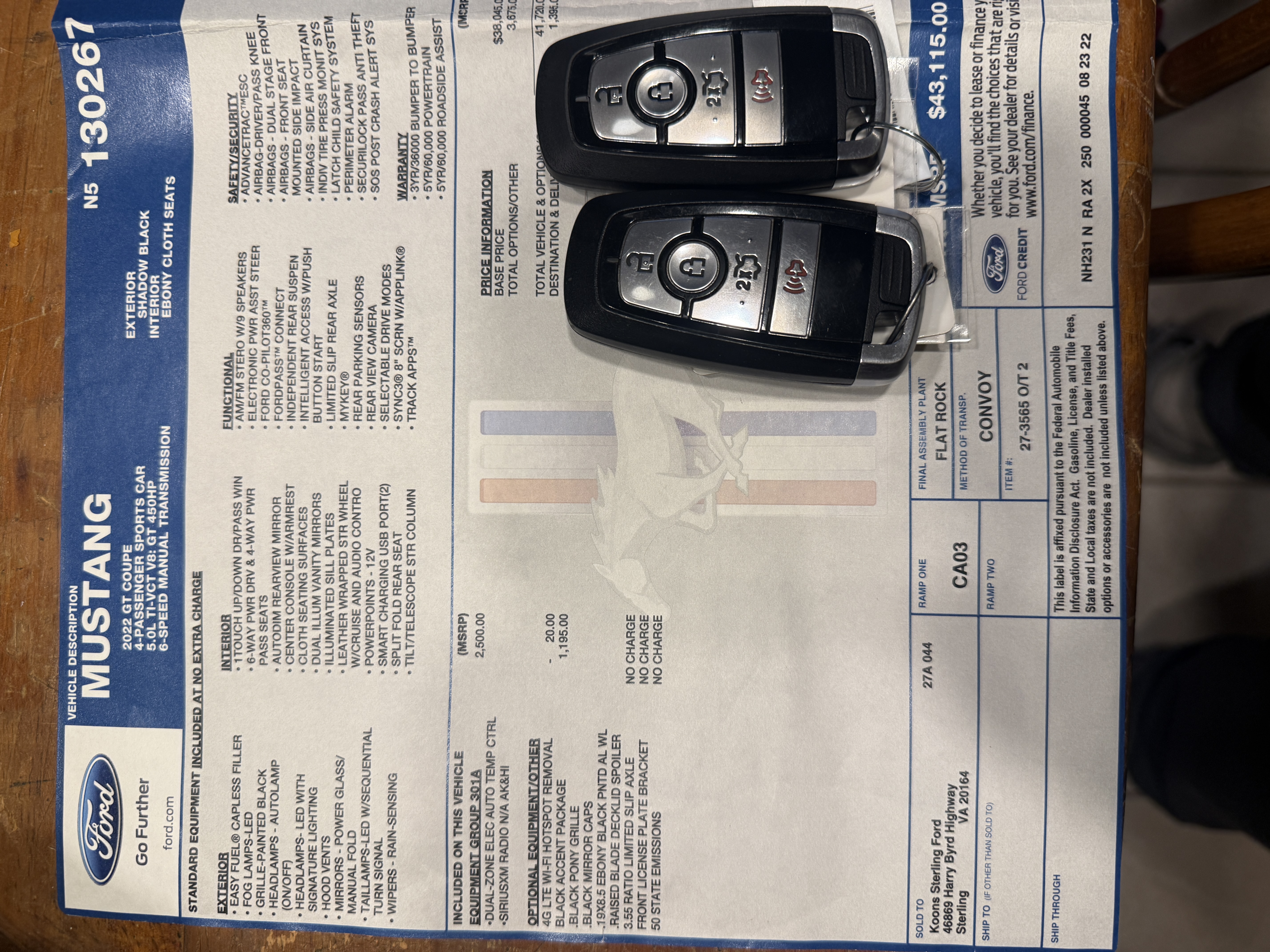 Used 2022 Ford Mustang GT w/ Equipment Group 301A RWD image 9