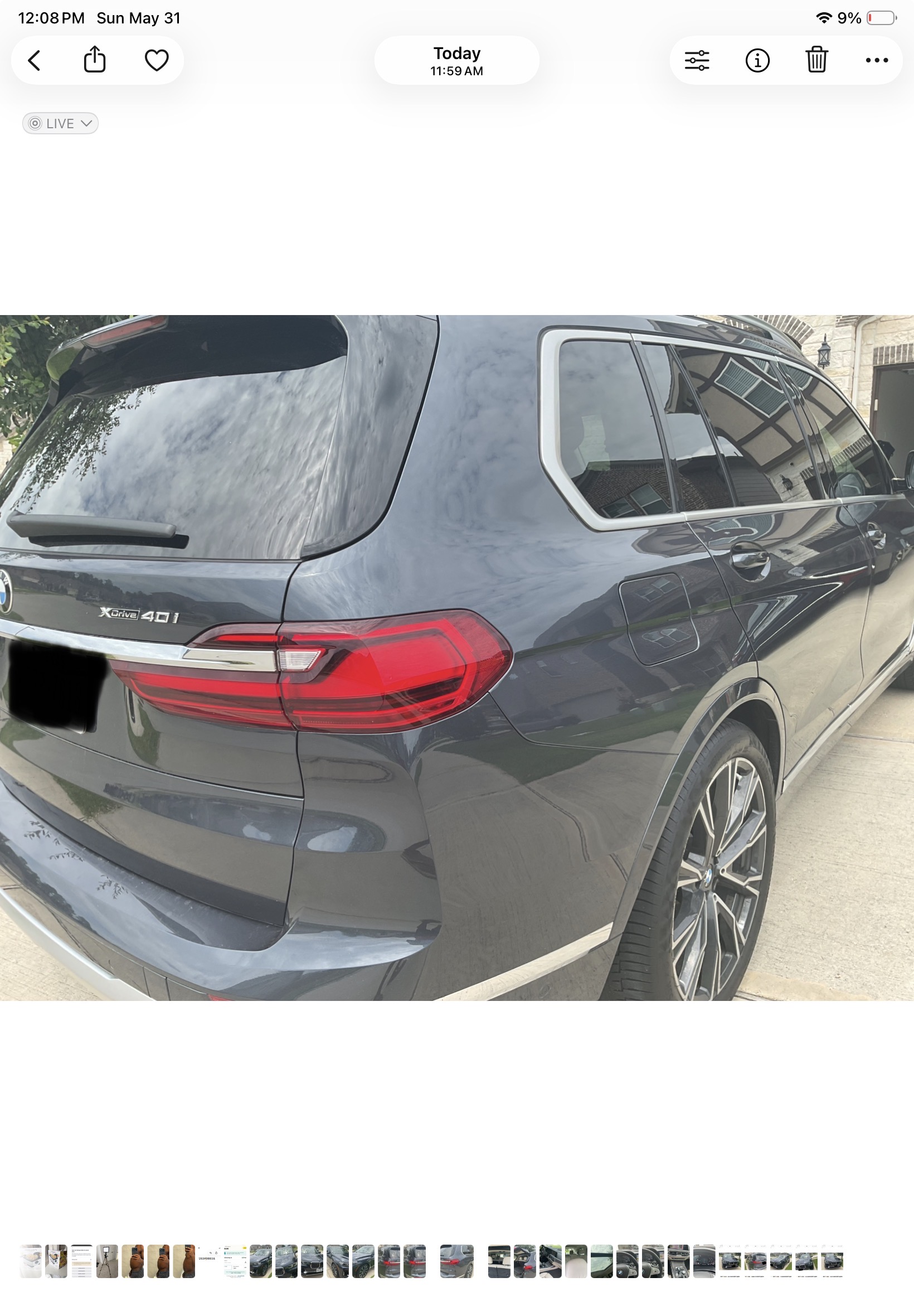 Used 2020 BMW X7 xDrive40i w/ Premium Package AWD/4WD image 16