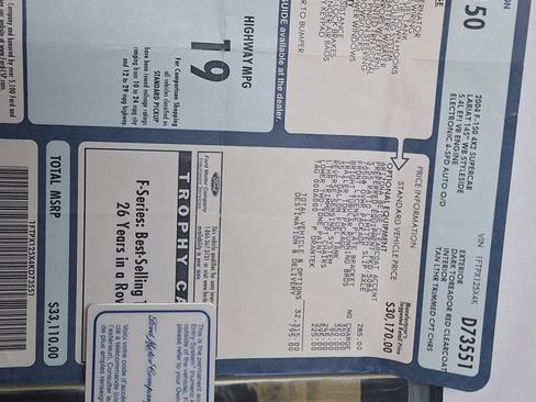 Used 2004 Ford F150 Lariat image 2